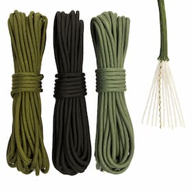 R And W Ropenoble Eagle 25ft 550 Paracord - 10-core Survival Cord