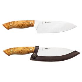 Helle Knives: Dele - Outdoor Chef Knife - Polished 12C27 Stainless